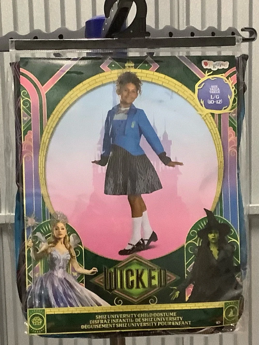 Wicked Shiz University Kids School Uniform Costume - Blue size large